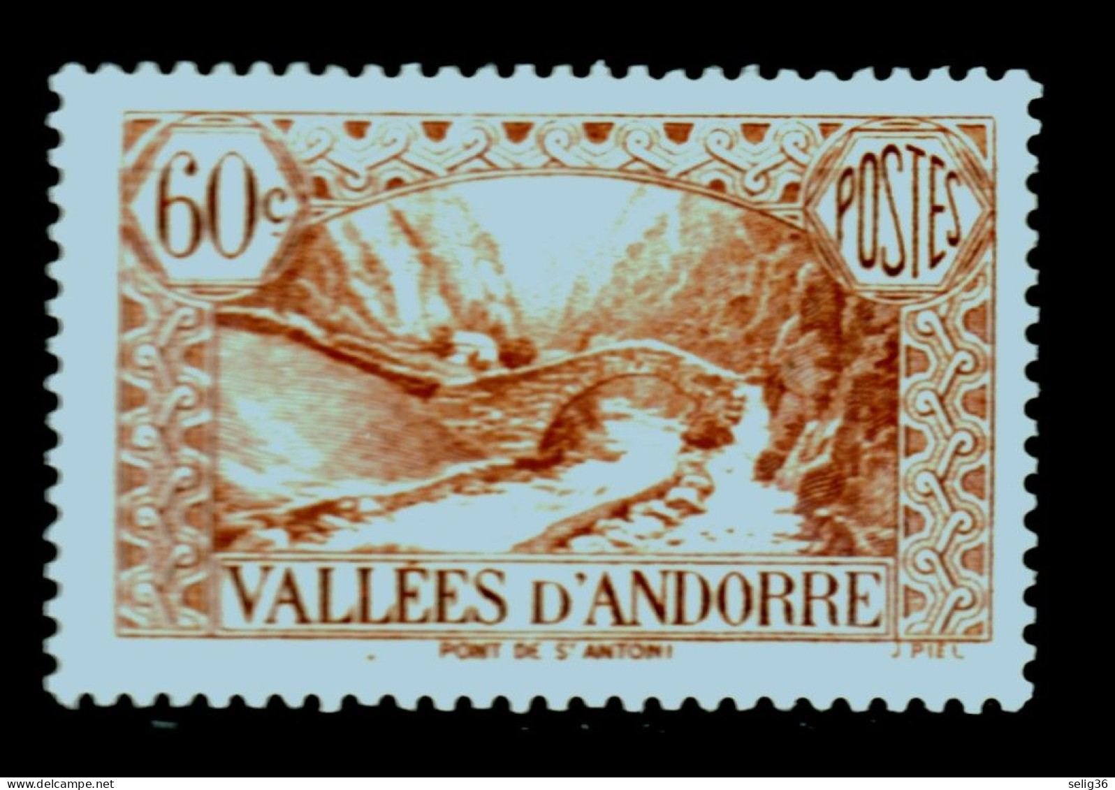 ANDORRE 1938 YT 67 ** - Nuevos