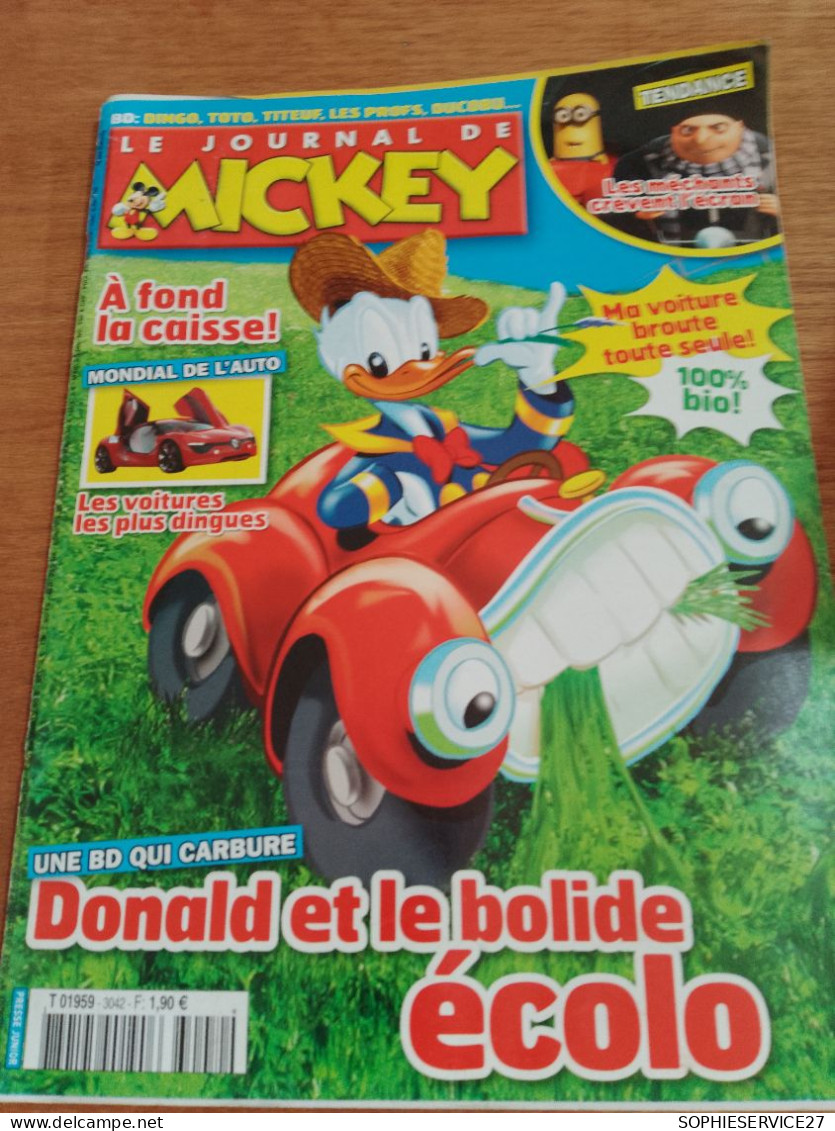 153 //  LE JOURNAL DE MICKEY N° 3042 / 2010 - Journal De Mickey