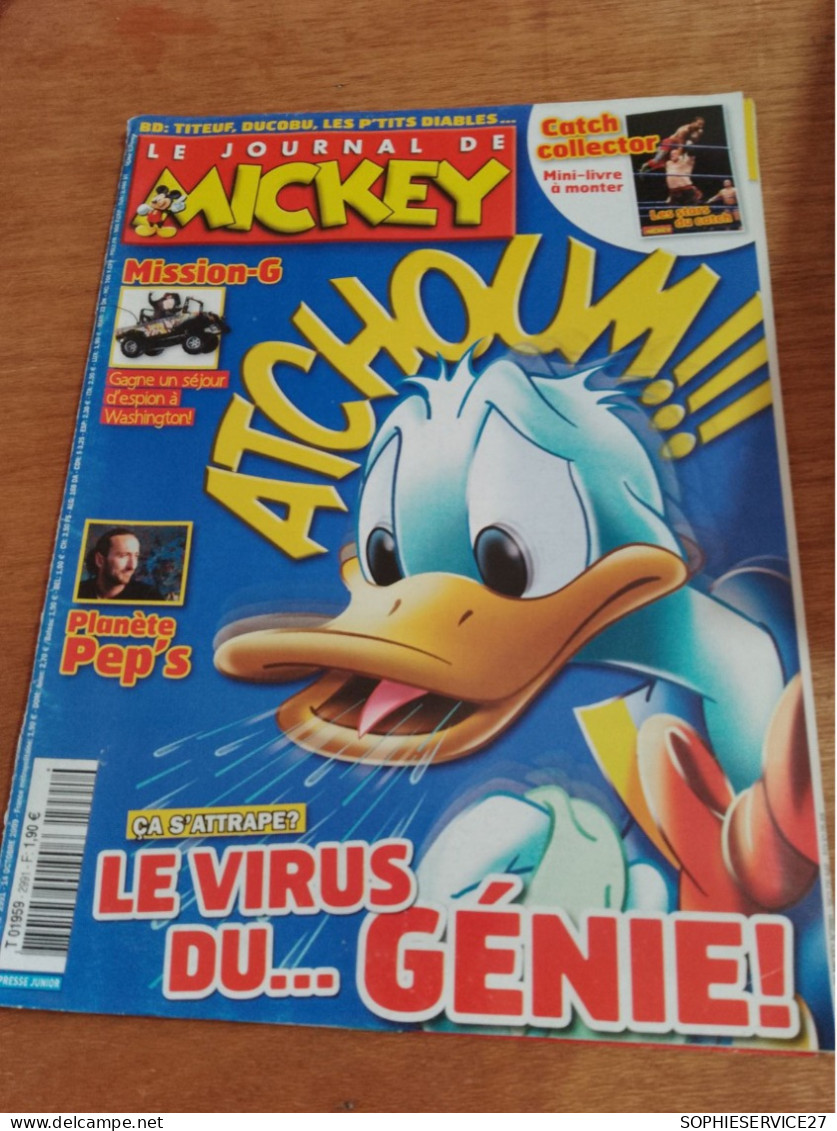 153 //  LE JOURNAL DE MICKEY N° 2991 / 2009 - Journal De Mickey