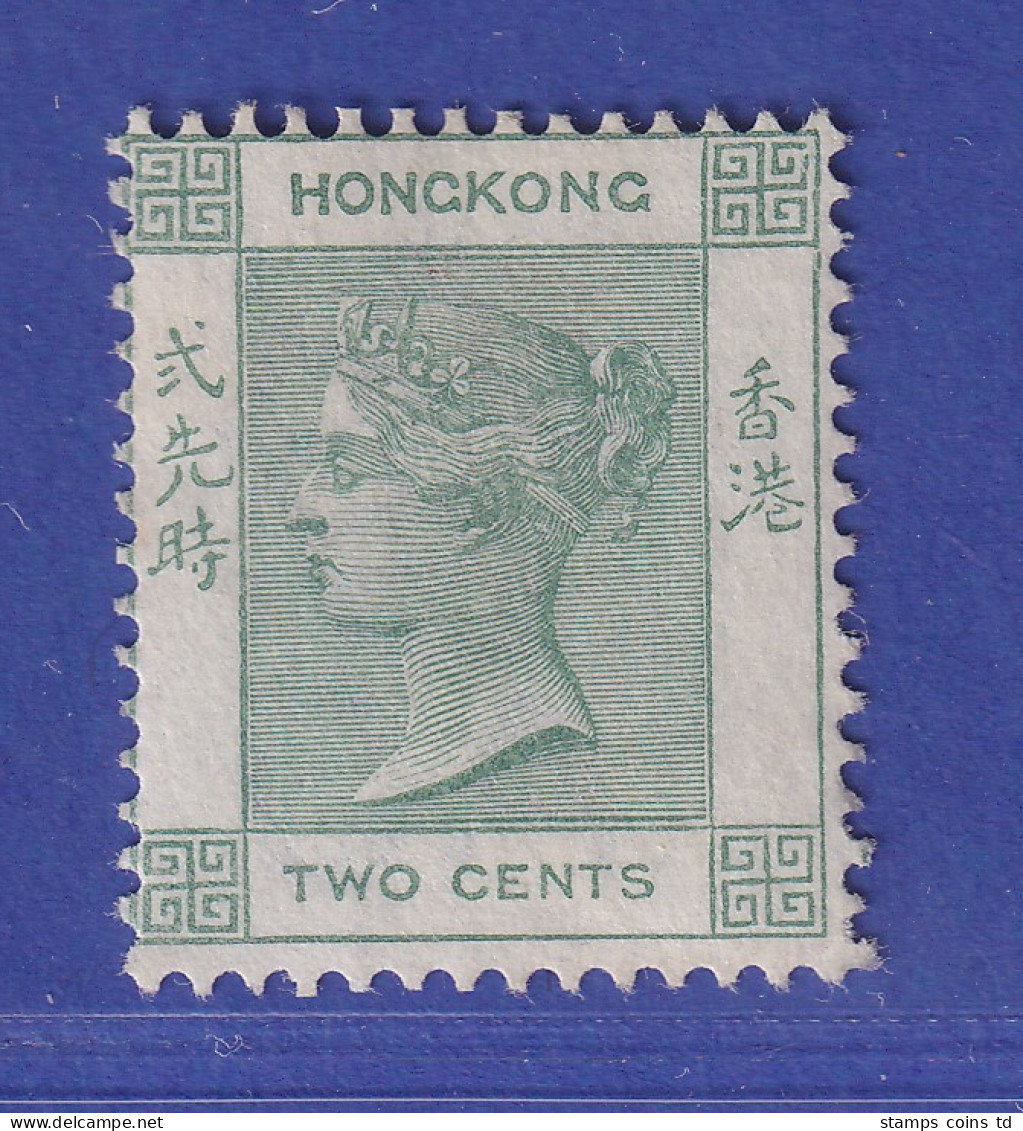 Hongkong 1900 Queen Victoria 2 C  Mi.-Nr. 55 (*) - Autres & Non Classés