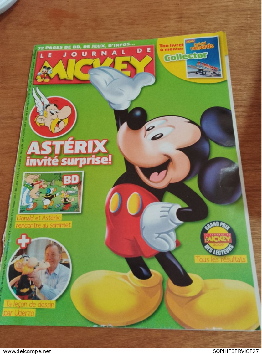 153 //  LE JOURNAL DE MICKEY N° 2993 / 2009 - Journal De Mickey