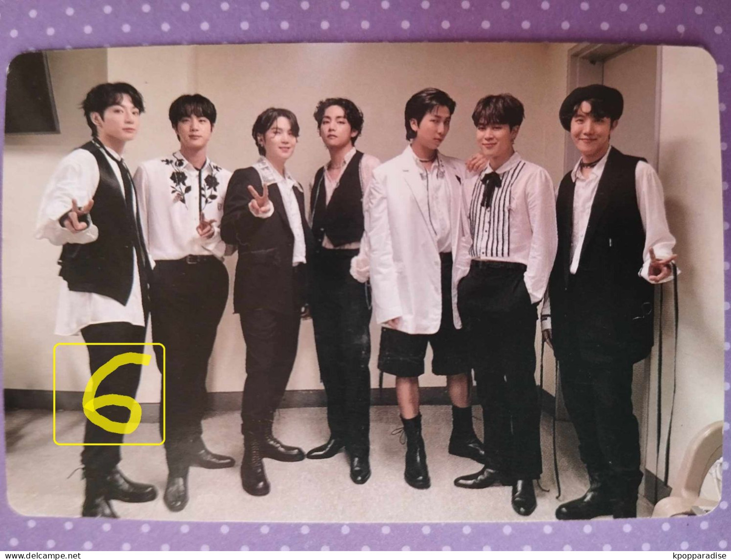 Photocard Au Choix  BTS Yet To Come - Objetos Derivados