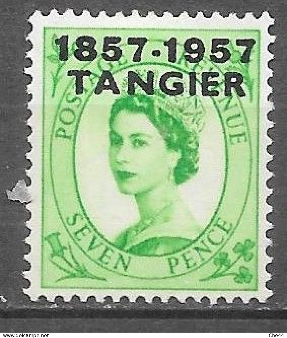 Bureaux Anglais : Tanger : Elisabeth II : N°96 Chez YT. - Morocco Agencies / Tangier (...-1958)