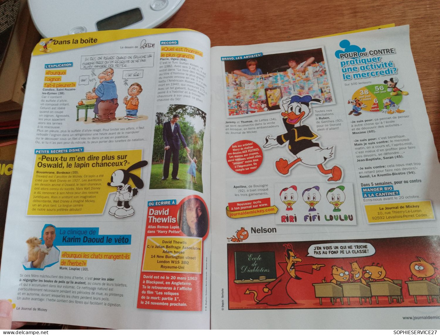 153 //  LE JOURNAL DE MICKEY N° 3043 / 2010 - Journal De Mickey