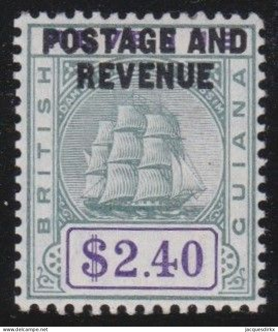 British  Guiana         .   SG    .  251  (2 Scans)      .     *        .    Mint-hinged - Guyane Britannique (...-1966)