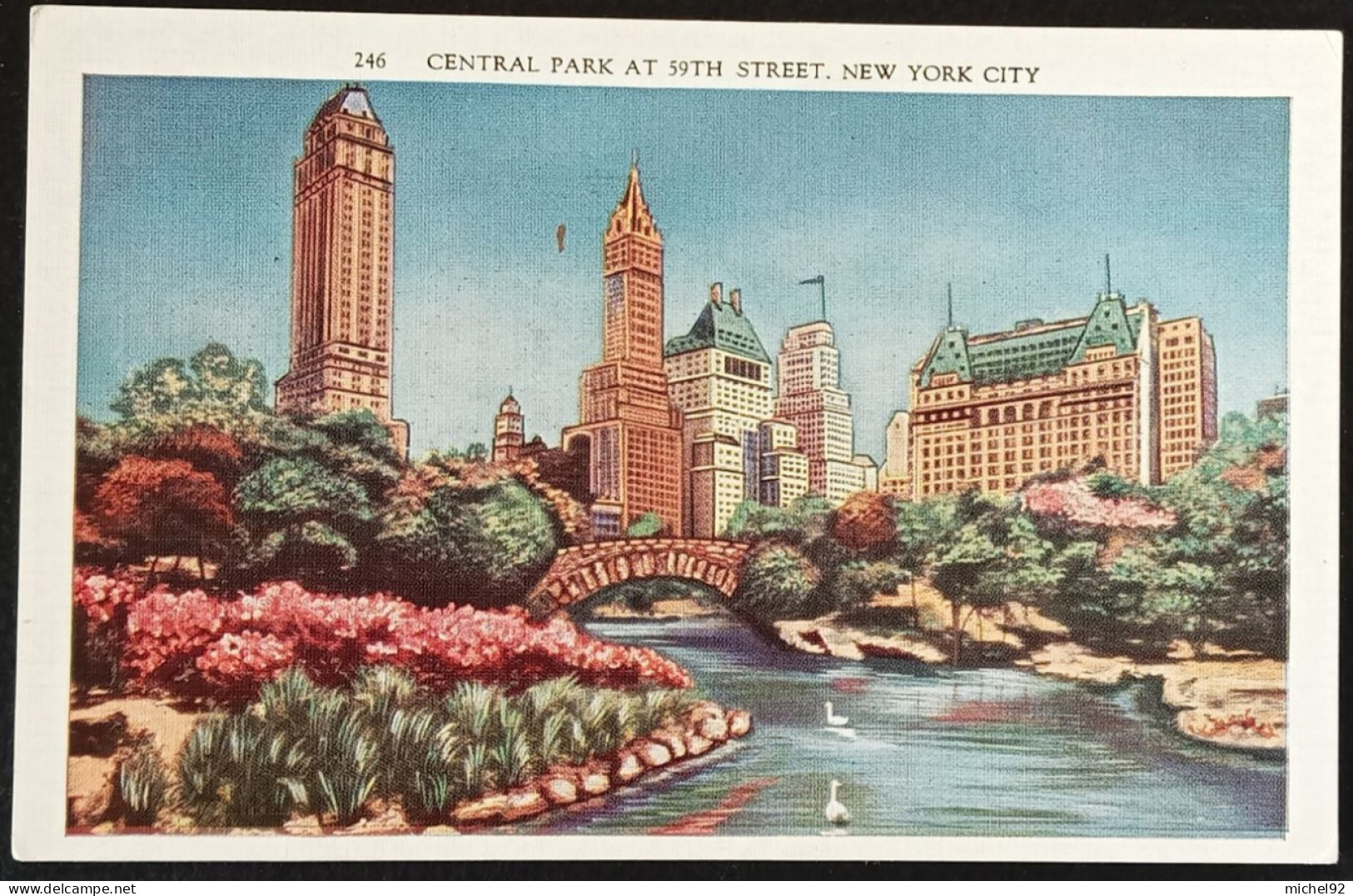 CPA - Central Park At 59th Street - Manhattan