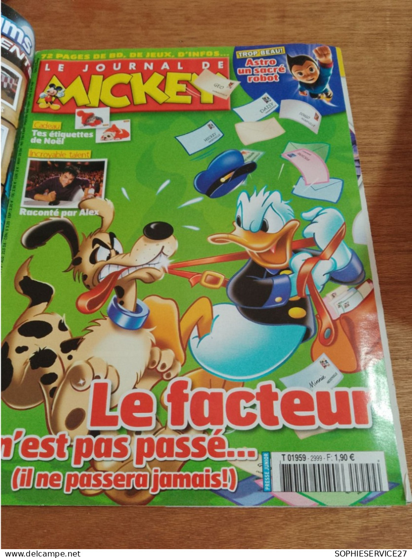 153 //  LE JOURNAL DE MICKEY N°2999 / 2009 - Journal De Mickey