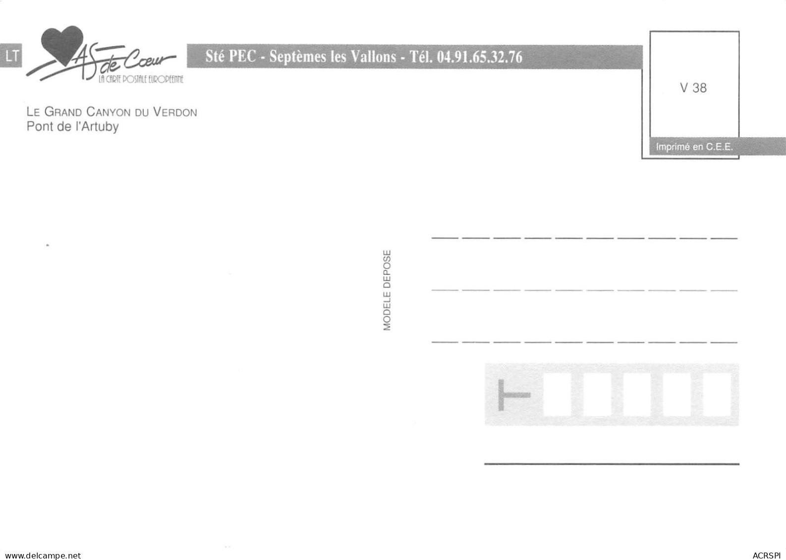 83  Comps-sur-Artuby  Le Pont (Scan R/V) N°   16   \PB1113 - Comps-sur-Artuby