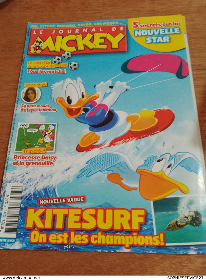 153 //  LE JOURNAL DE MICKEY N°3024 / 2010 - Journal De Mickey