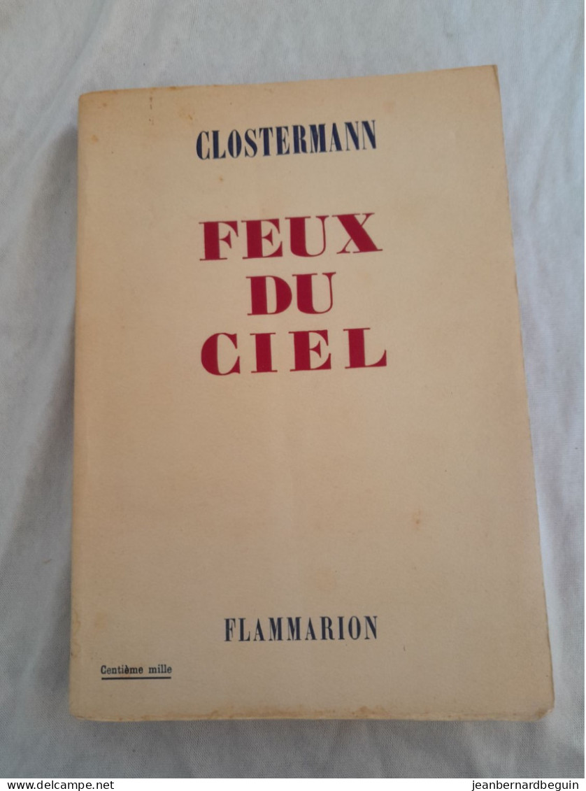 Livre Feux Du Ciel 1951 - Vliegtuig