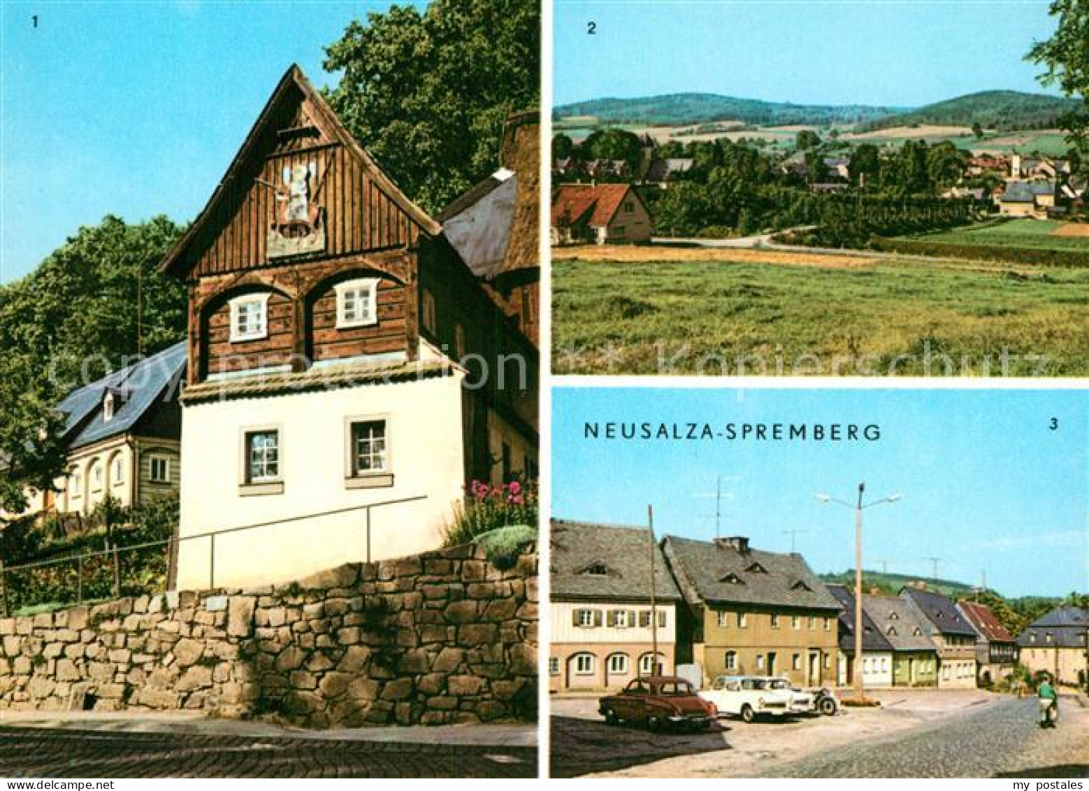 73015313 Neusalza-Spremberg Reiterhaus Panorama Niedermarkt Neusalza-Spremberg - Neusalza-Spremberg