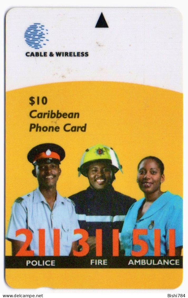 Barbados - Emergency - 333CBDA (Flat Top 3) - Barbados