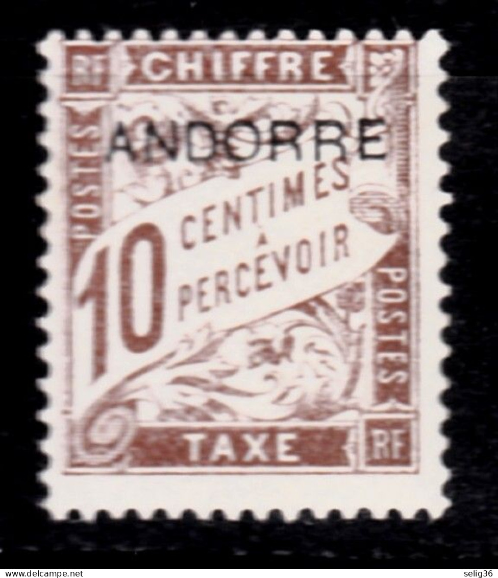 ANDORRE 1931 YT 2 ** - Ungebraucht