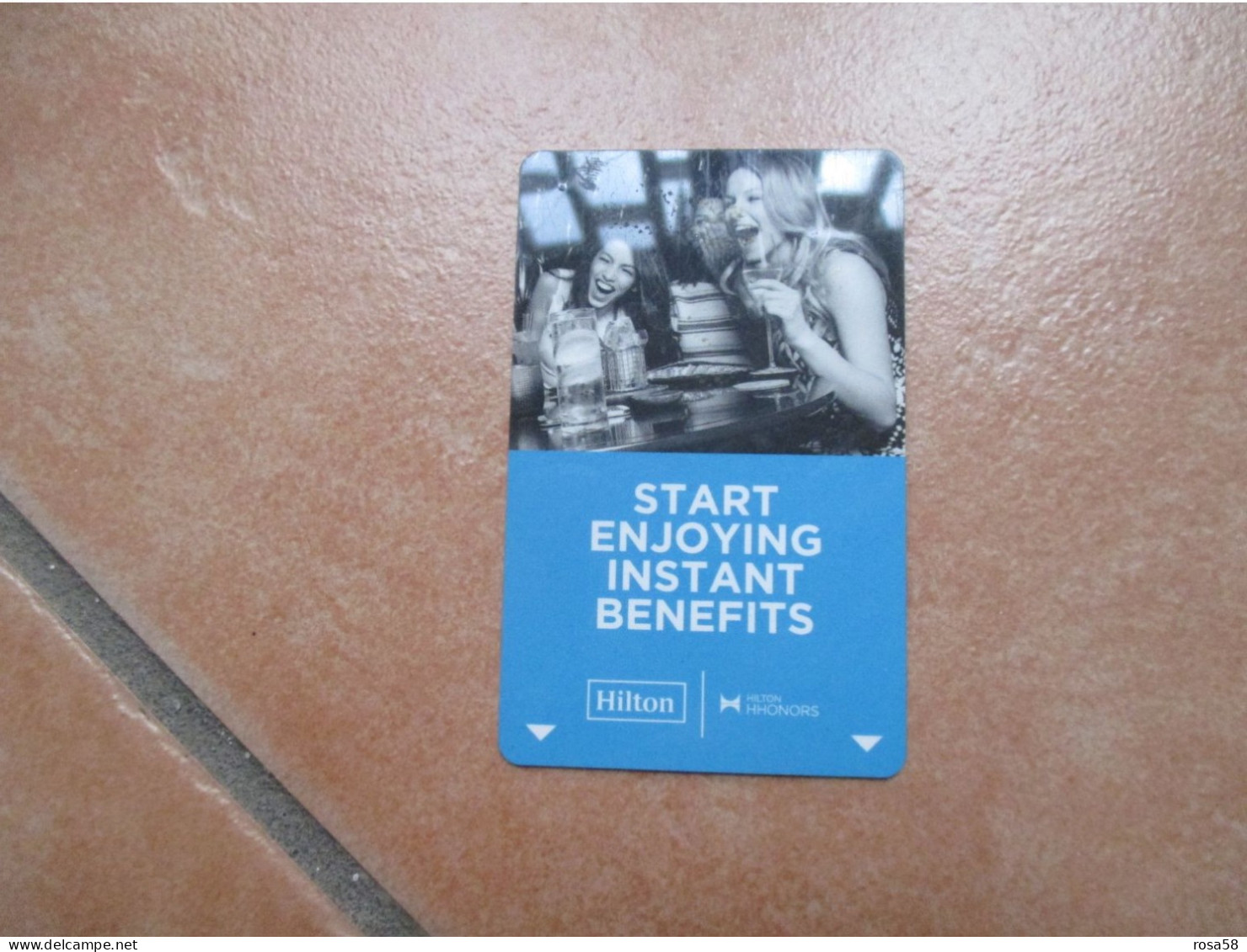 HILTON Hotel HHONORS Start Enjoing Instants Benefits Chiave Elettronica Plicards.com - Biglietti D'ingresso