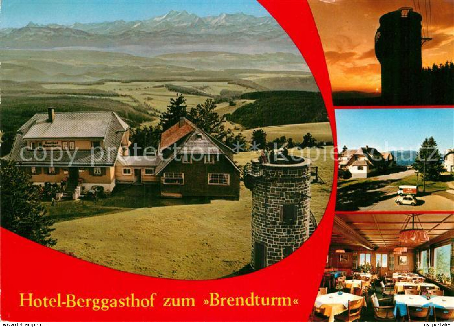 73015209 Furtwangen Hotel Berggasthof Zum Brendturm Furtwangen - Furtwangen