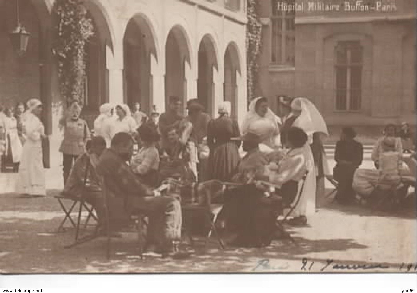 PARIS HOPITAL MILITAIRE BUFFON PARIS - Gesundheit, Krankenhäuser