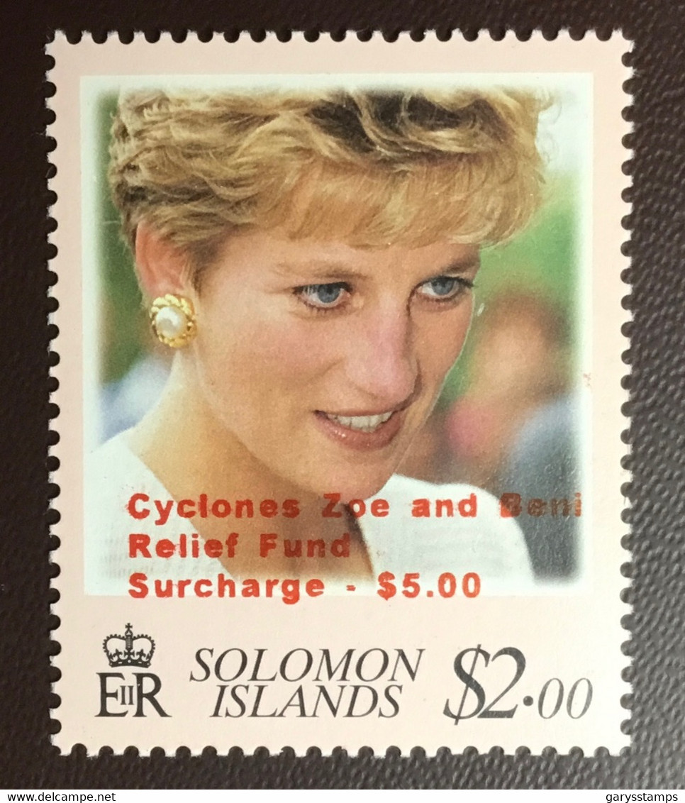 Solomon Islands 2003 Diana Cyclone Relief MNH - Solomon Islands (1978-...)