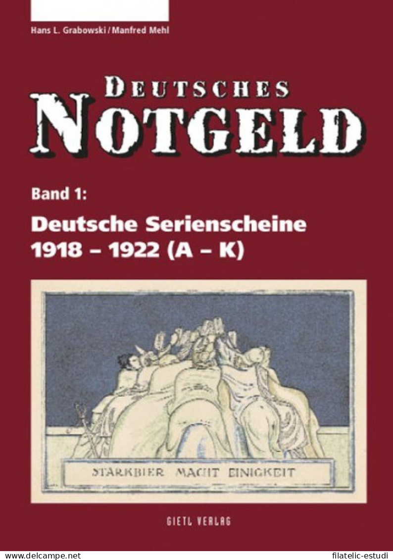 Lindner Deutsches Notgeld, Band 1 + 2: Deutsche Serienscheine 1918-1922 - 5050 - Boeken & Software