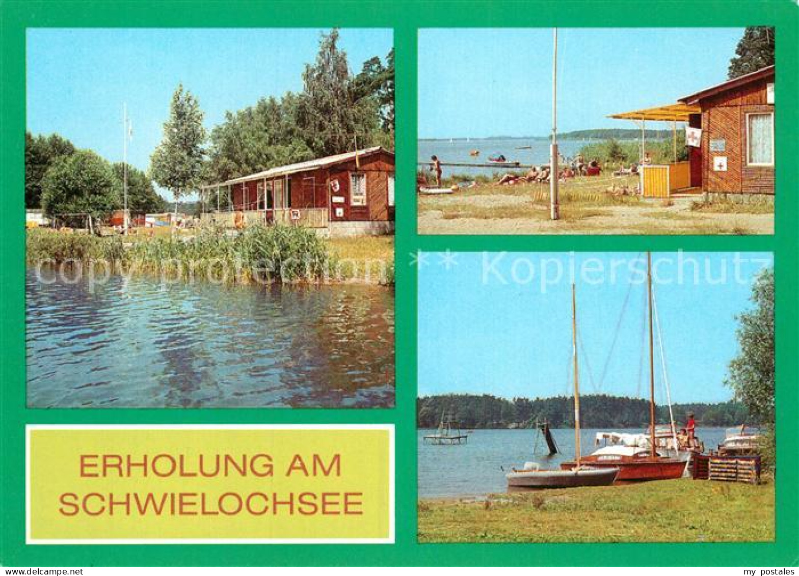 73013676 Schwielochsee Niewisch Pieskow Leissnitz Schwielochsee - Goyatz