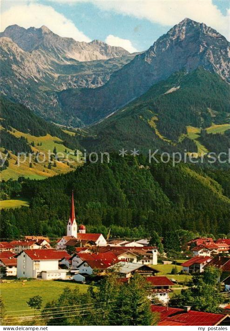 73013667 Fischen Allgaeu Mit Nebelhorn Und Rubihorn Fischen Allgaeu - Fischen