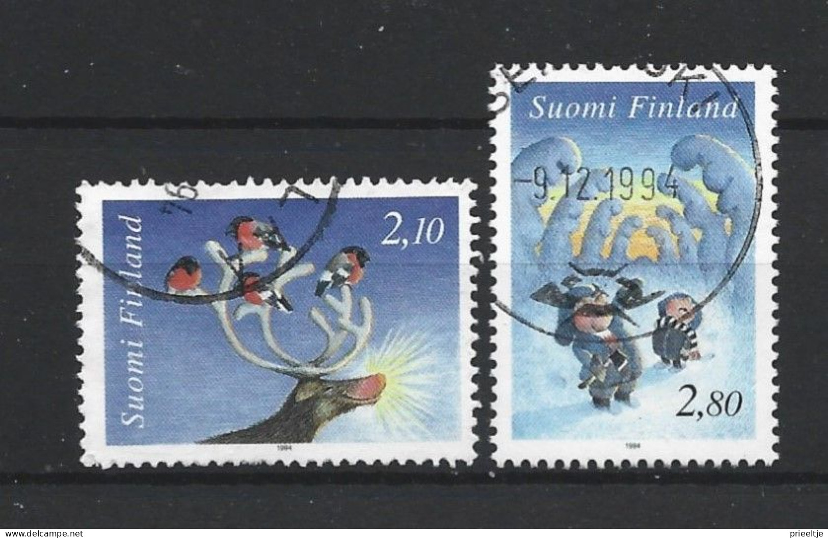 Finland 1994 Christmas Y.T. 1240/1241 (0) - Usados