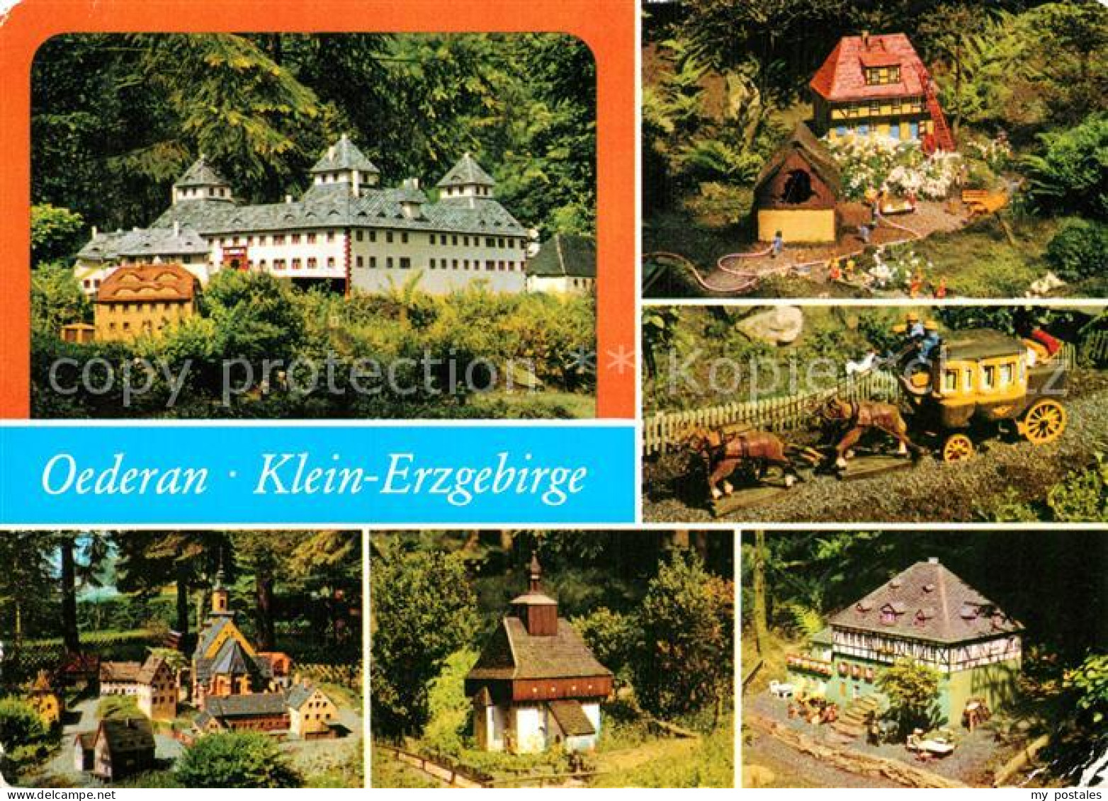 73013558 Oederan Schloss Augustusburg Feuerwehr Im Einsatz Alte Postkutsche Stad - Oederan