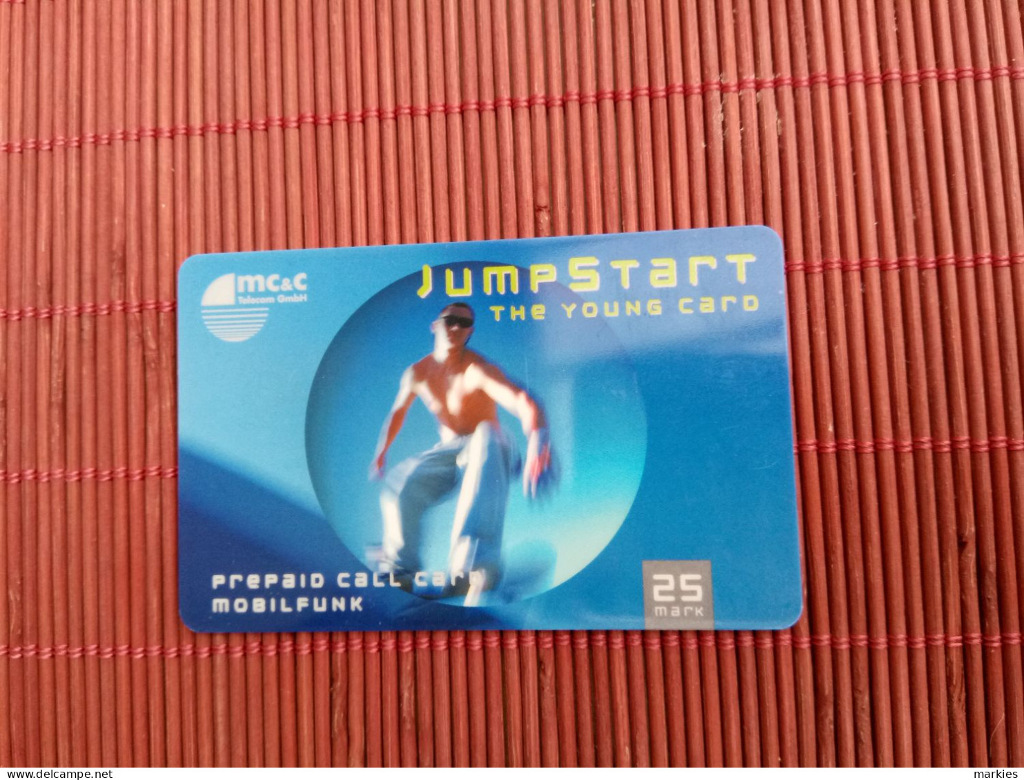 Geramny  Prepaidcard  Jumpstart 25 Mark (Mint,Neuve) 2 Photo SRare - [2] Prepaid