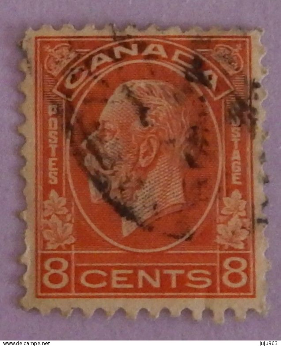 CANADA YT 166 OBLITÉRÉ "GEORGE V" ANNÉES 1932/1933 - Oblitérés