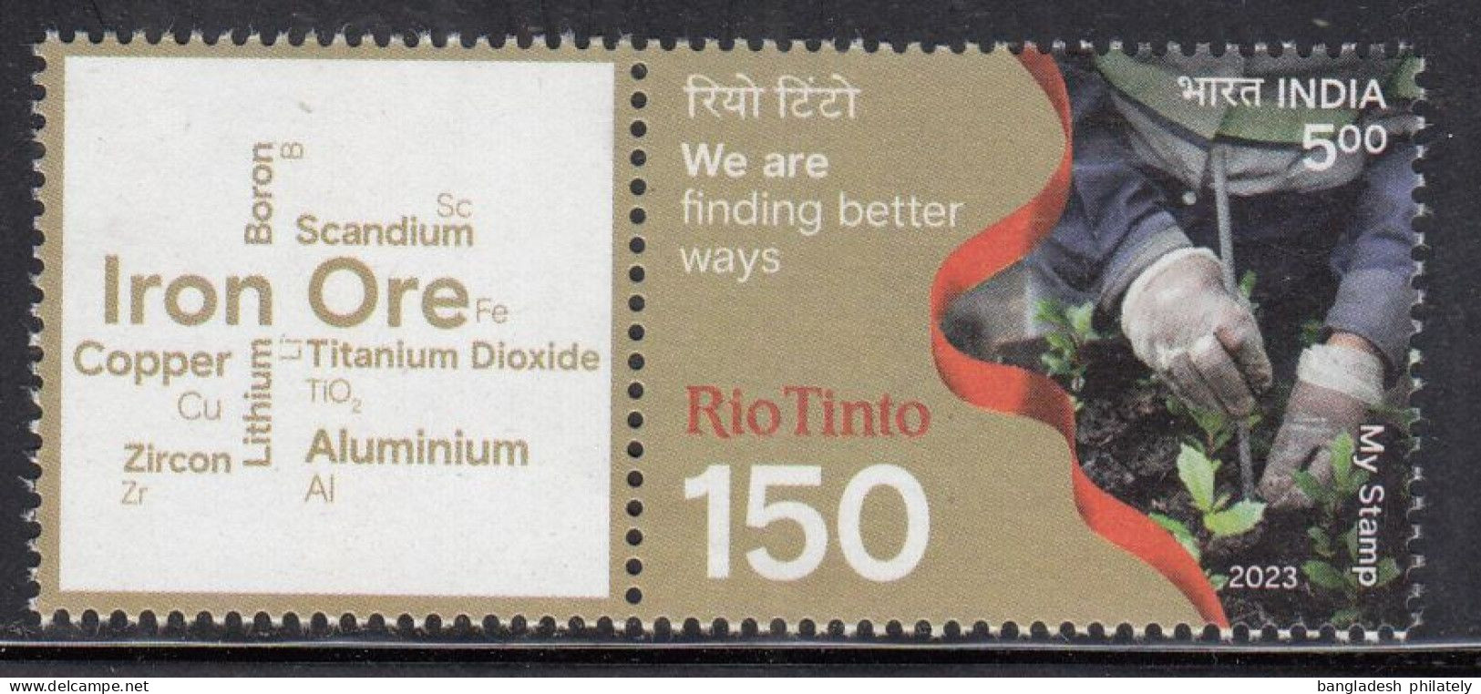 India 2024 Rio Tinto Mining Industry Iron Ore Titanium Lithium Copper Diamond Mineral, Plant Biodiversity Chemistry Mine - Minerals