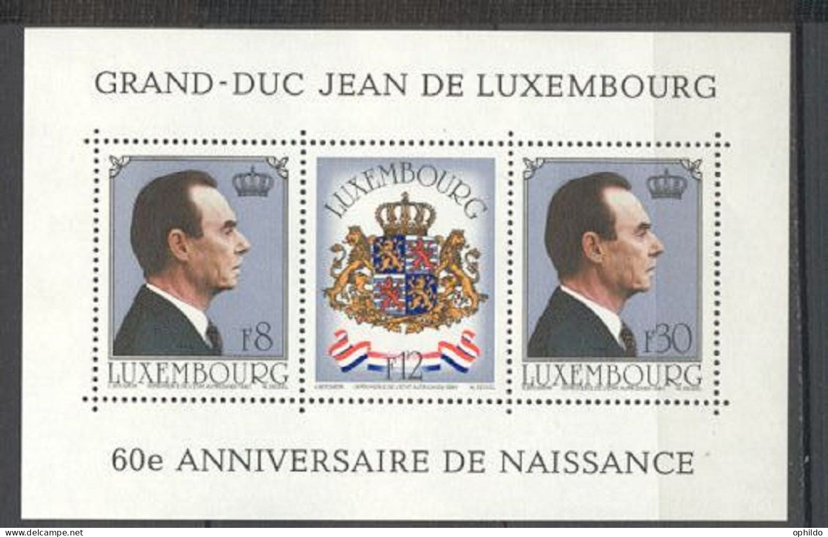 Luxembourg  Yv BF  13  * * TB  - Blocks & Sheetlets & Panes