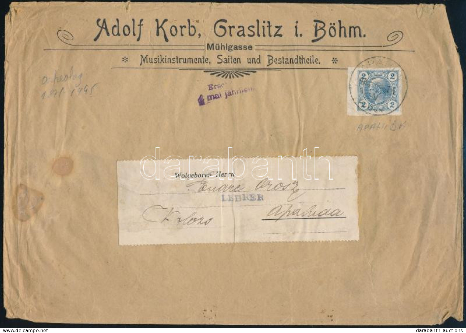 Ausztria 1903 - Andere & Zonder Classificatie