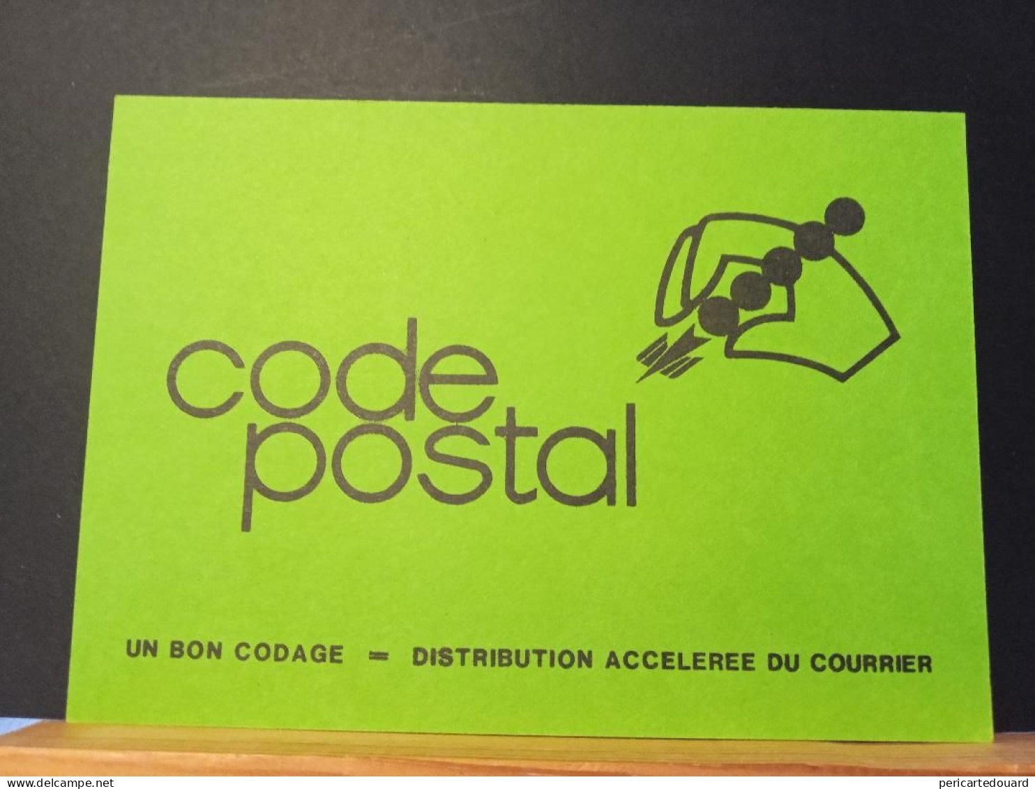 Code Postal, Carte Postale Vert " Un Bon Codage, Distribution Accélérée Du Courrier" 67360 WOERTH - Covers & Documents