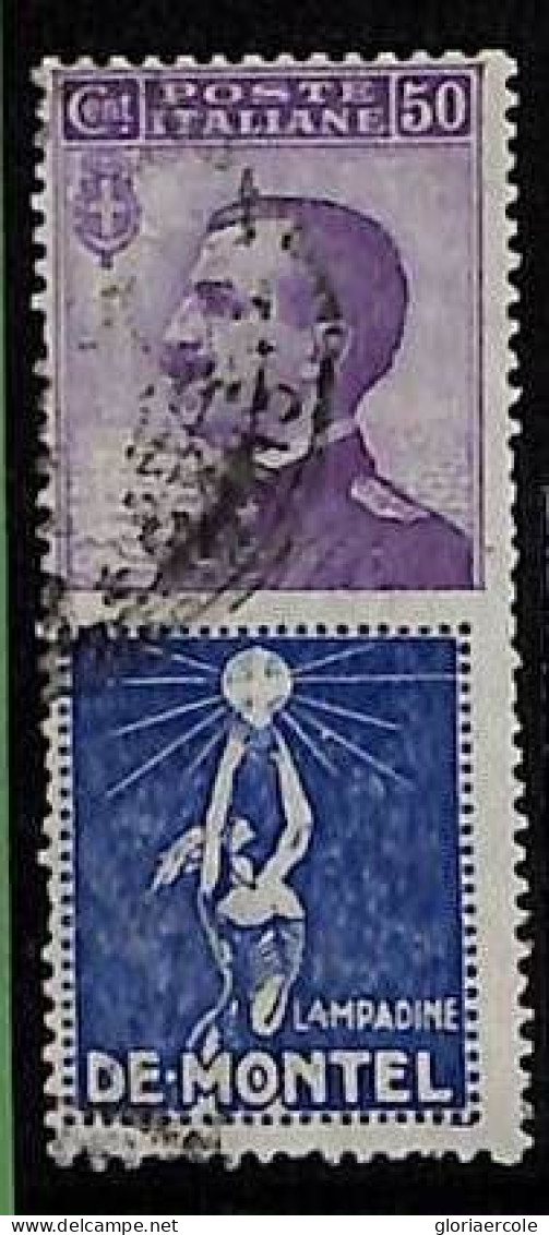 ZA0151d - ITALY - Pubblicitari ADVERTISNG STAMP - Sassone # 12 DeMONTEL Lighting - Publicity