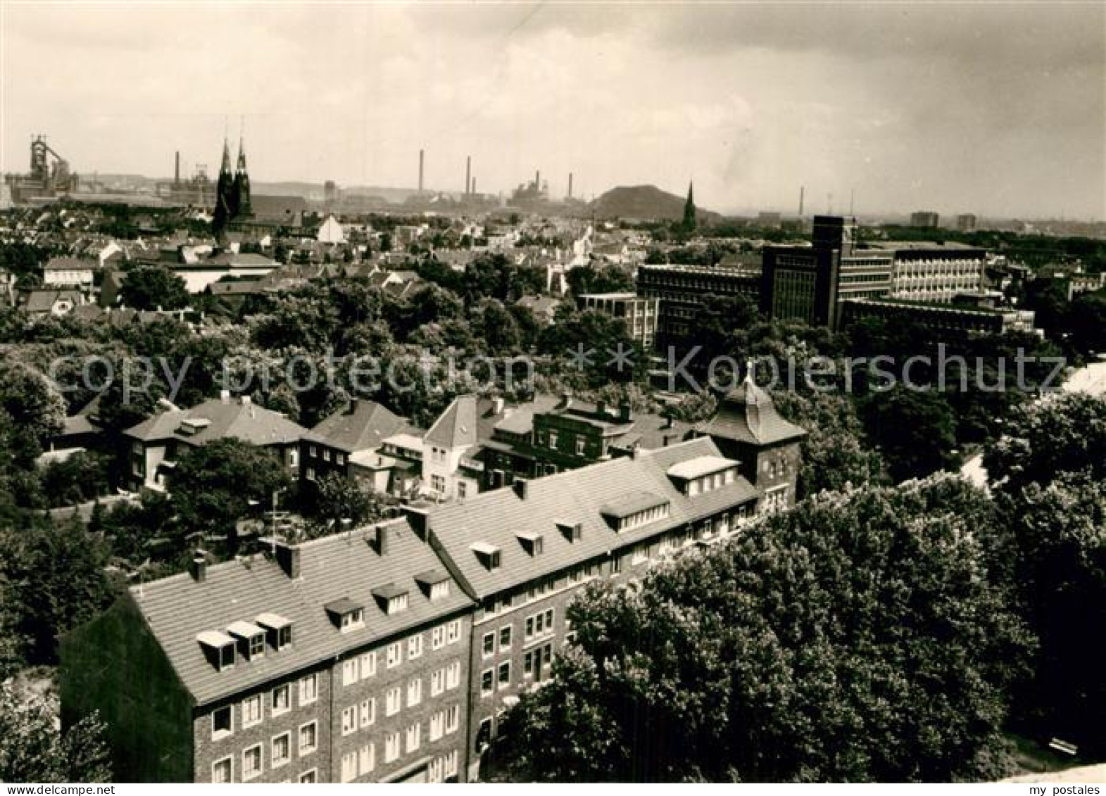 73012164 Oberhausen Blick Auf Die Stadt Oberhausen - Oberhausen