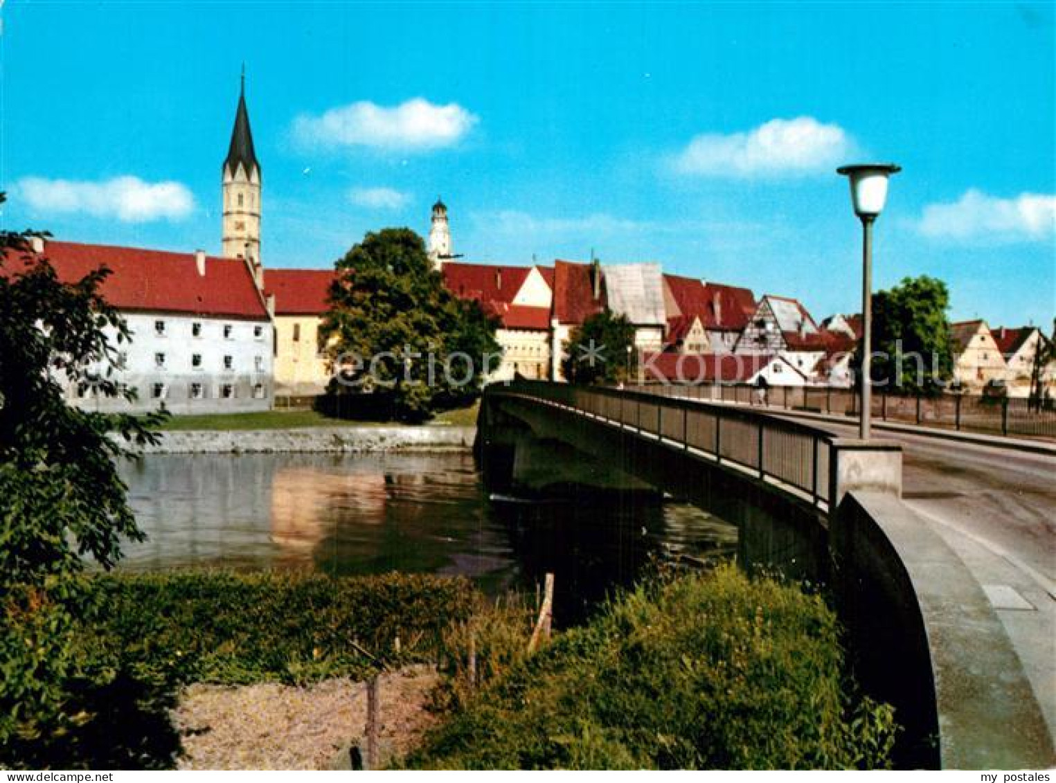 73012084 Lauingen Donau Teilansicht Lauingen Donau - Lauingen