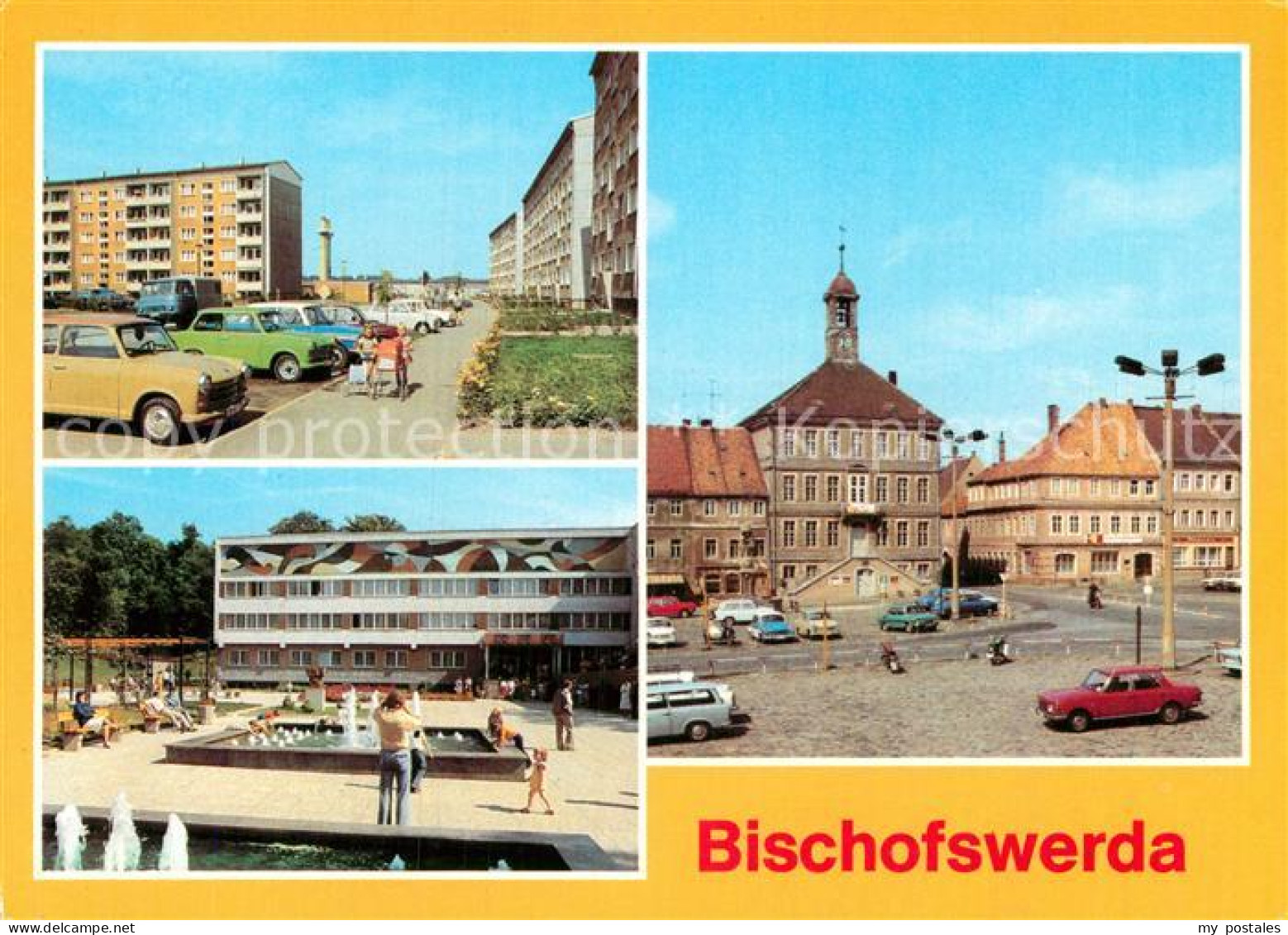 73012017 Bischofswerda Neubaugebiet Kulturhaus Bertolt Brecht Markt Bischofswerd - Bischofswerda