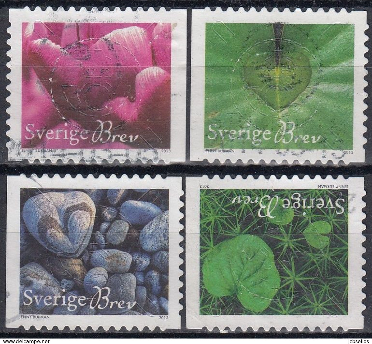 SUECIA 2013 Nº 2894/2897 USADO - Used Stamps