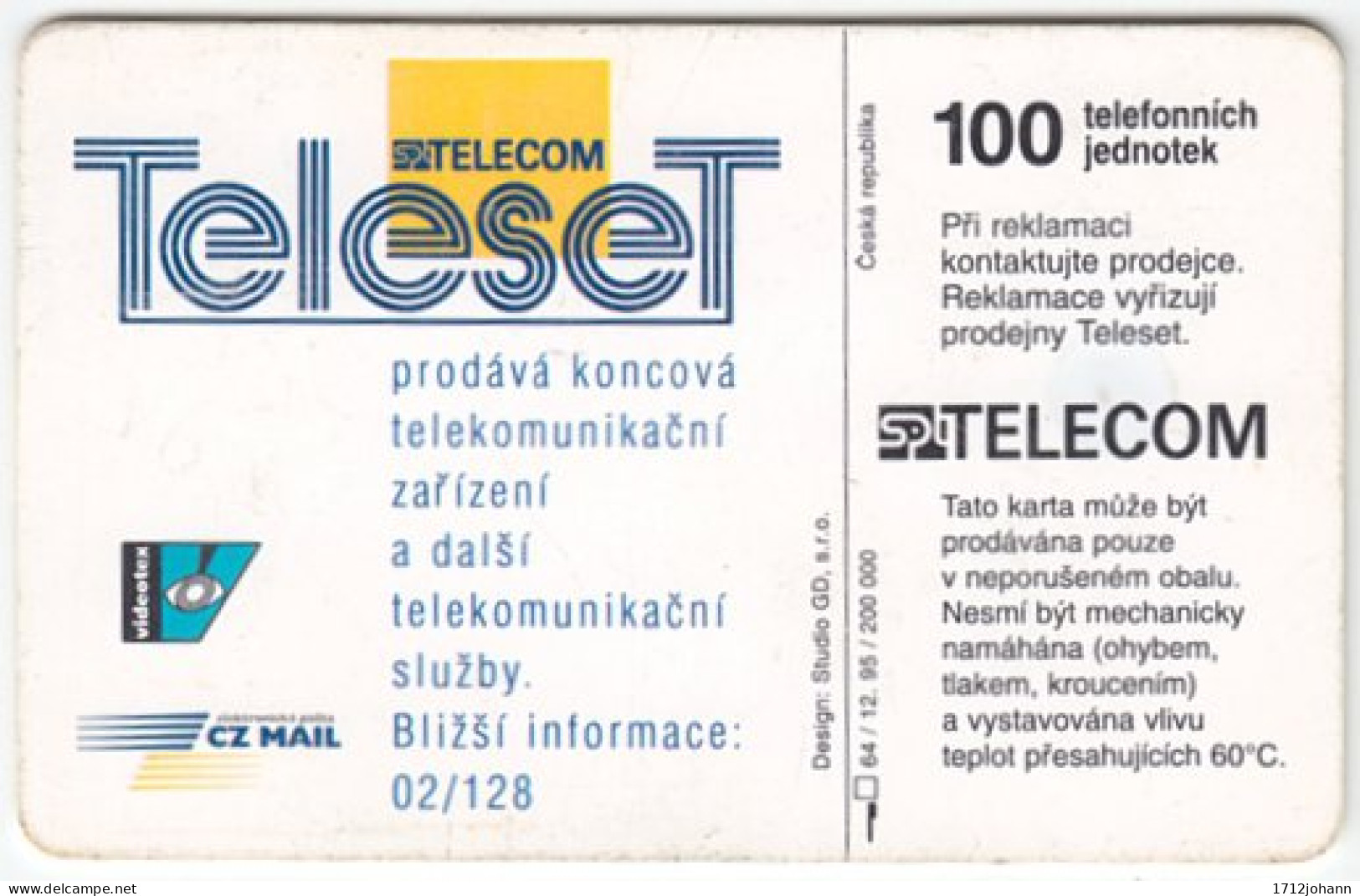 CZECH REP. B-867 Chip Telecom - Used - Tchéquie