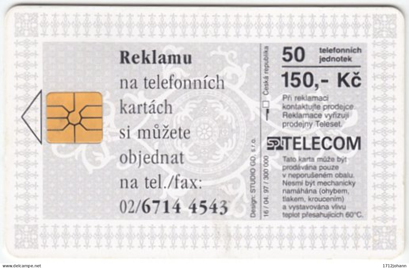 CZECH REP. B-919 Chip Telecom - Used - Tchéquie
