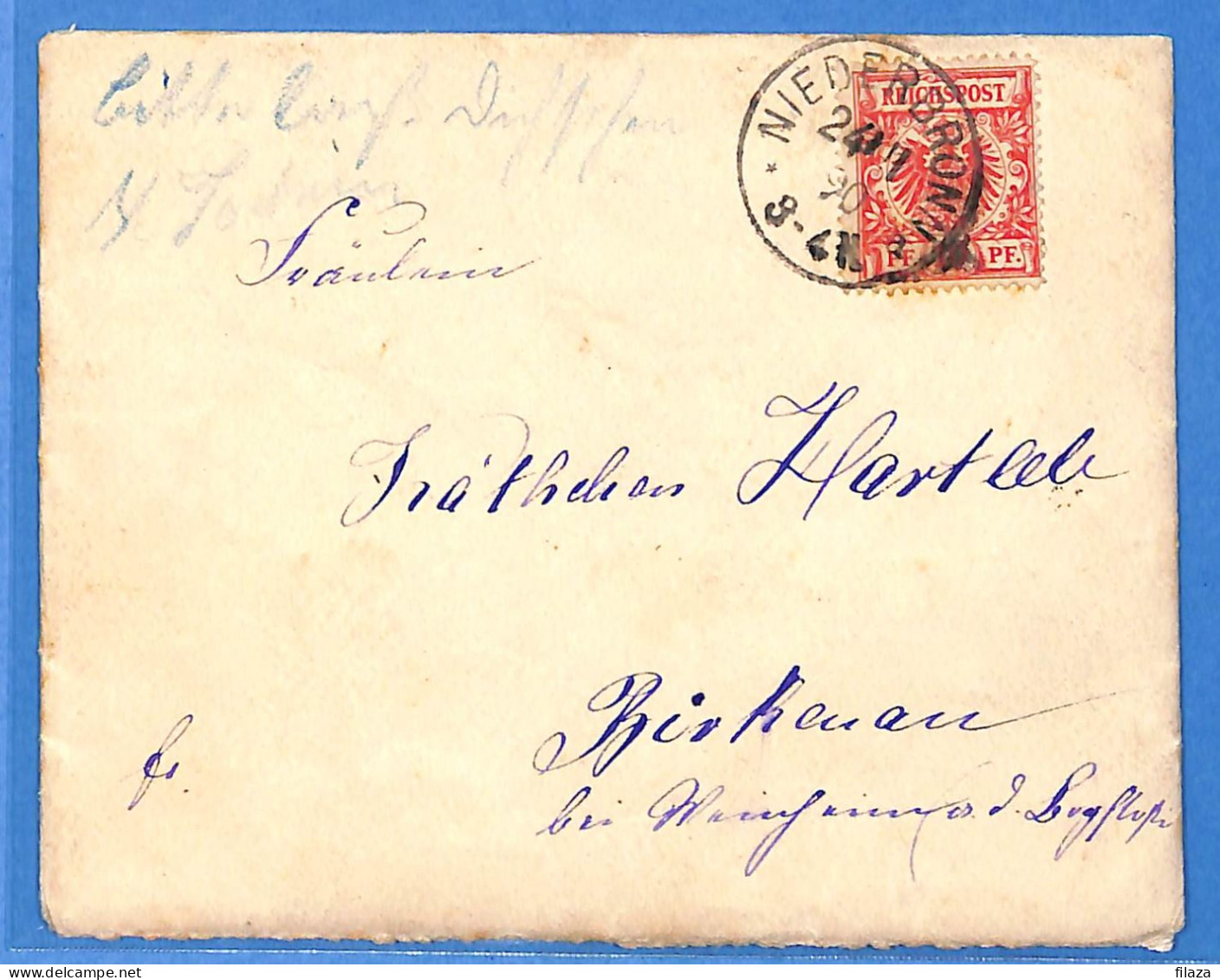 Allemagne Reich 1890 - Lettre De Niederbronn - G29614 - Lettres & Documents