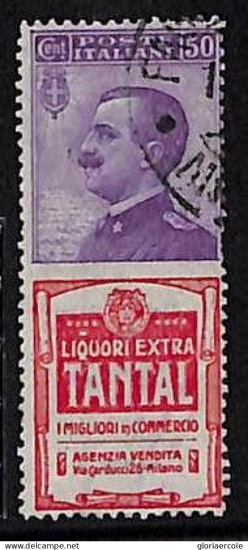 ZA0151g - ITALY - Pubblicitari ADVERTISNG STAMP - Sassone # 18 TANTAL Liqueur - Publicity