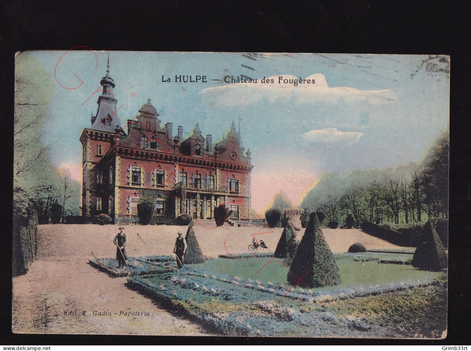 La Hulpe - Château Des Fougères - Postkaart - La Hulpe