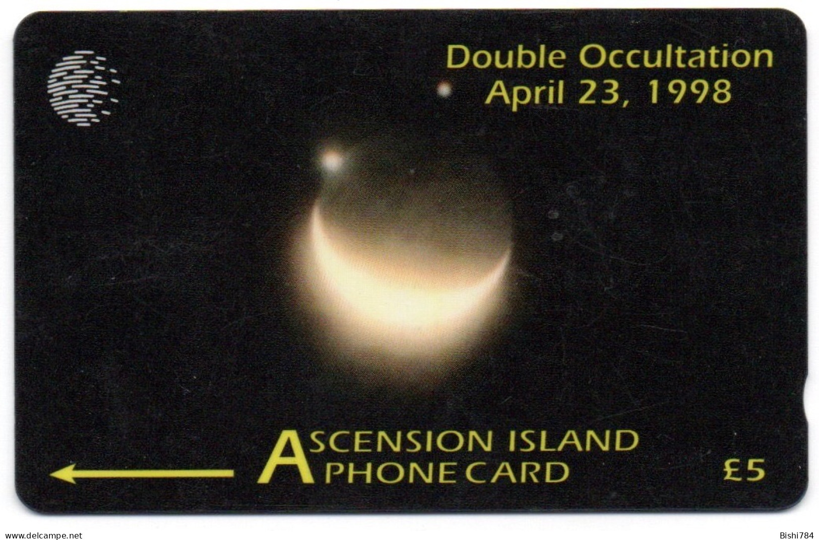 Ascension Island - Rare Double Occultation - 268CASA - Islas Ascensión