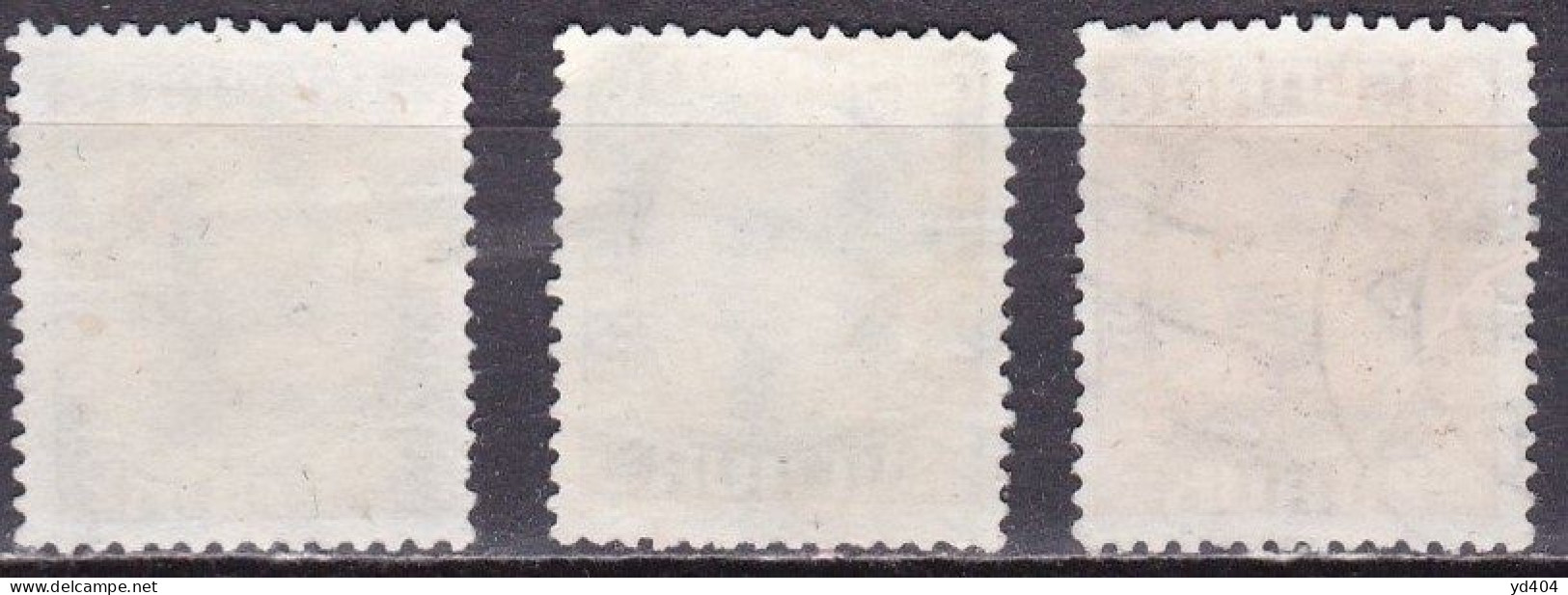 IS016A– ISLANDE – ICELAND – 1922 – KING CHRISTIAN X – MI # 99/101 USED 5,10 € - Oblitérés
