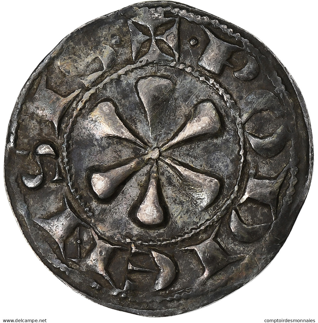 France, Auvergne, Évêché Du Puy, Denier, Ca. 1290, Le Puy, Argent, SUP - Otros & Sin Clasificación