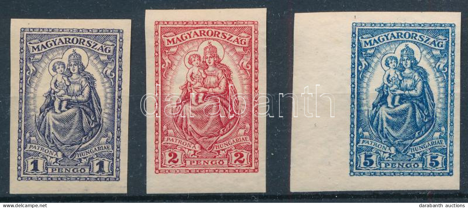 ** 1926 Keskeny Madonna Vágott Sor (100.000) - Other & Unclassified