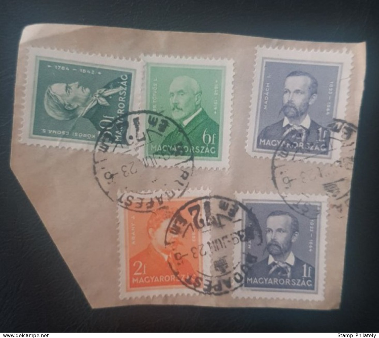 Hungary Used Postmark Stamps On Paper Classic - Poststempel (Marcophilie)