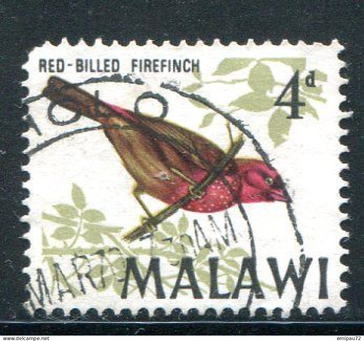 MALAWI- Y&T N°95- Oblitéré (oiseau) - Malawi (1964-...)