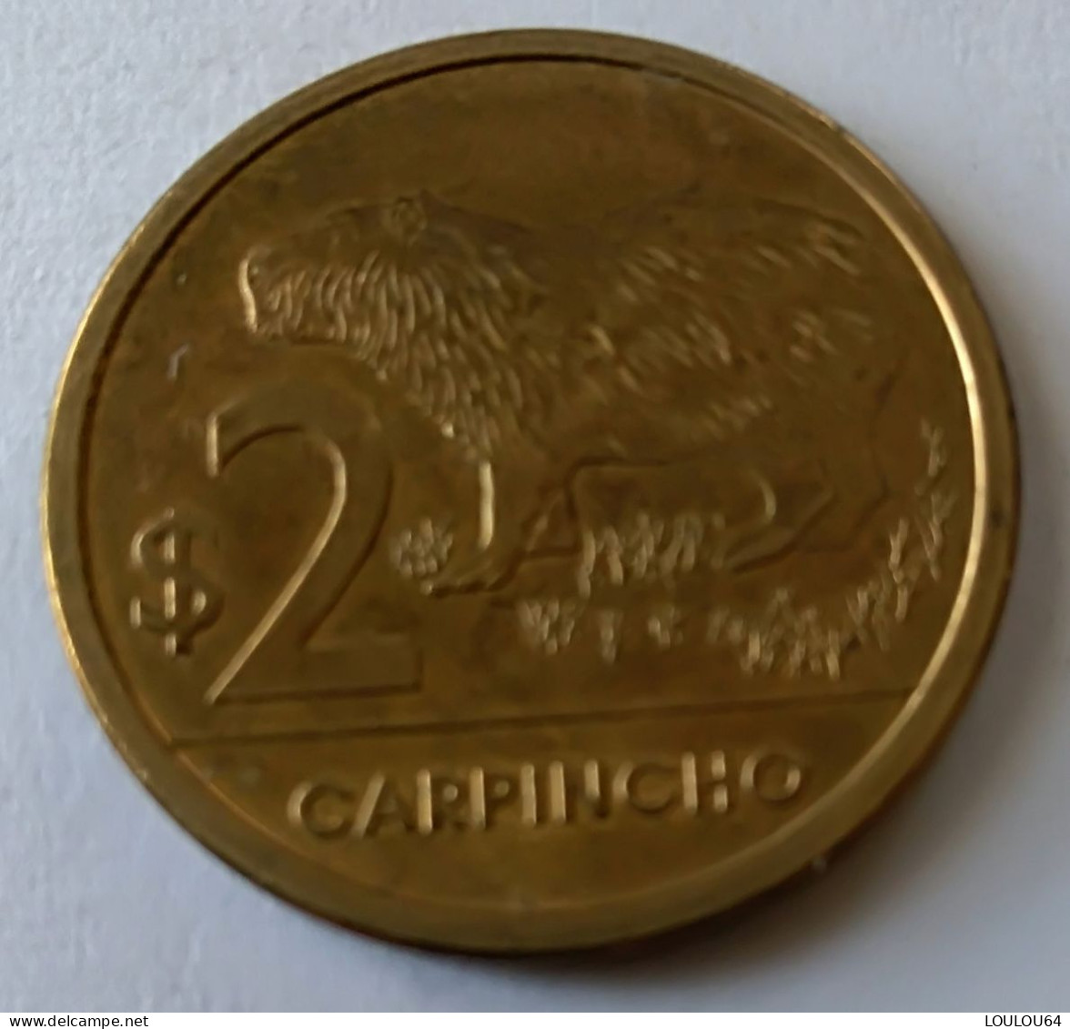 2 Pesos 2011 - Carpincho - URUGUAY - - Uruguay