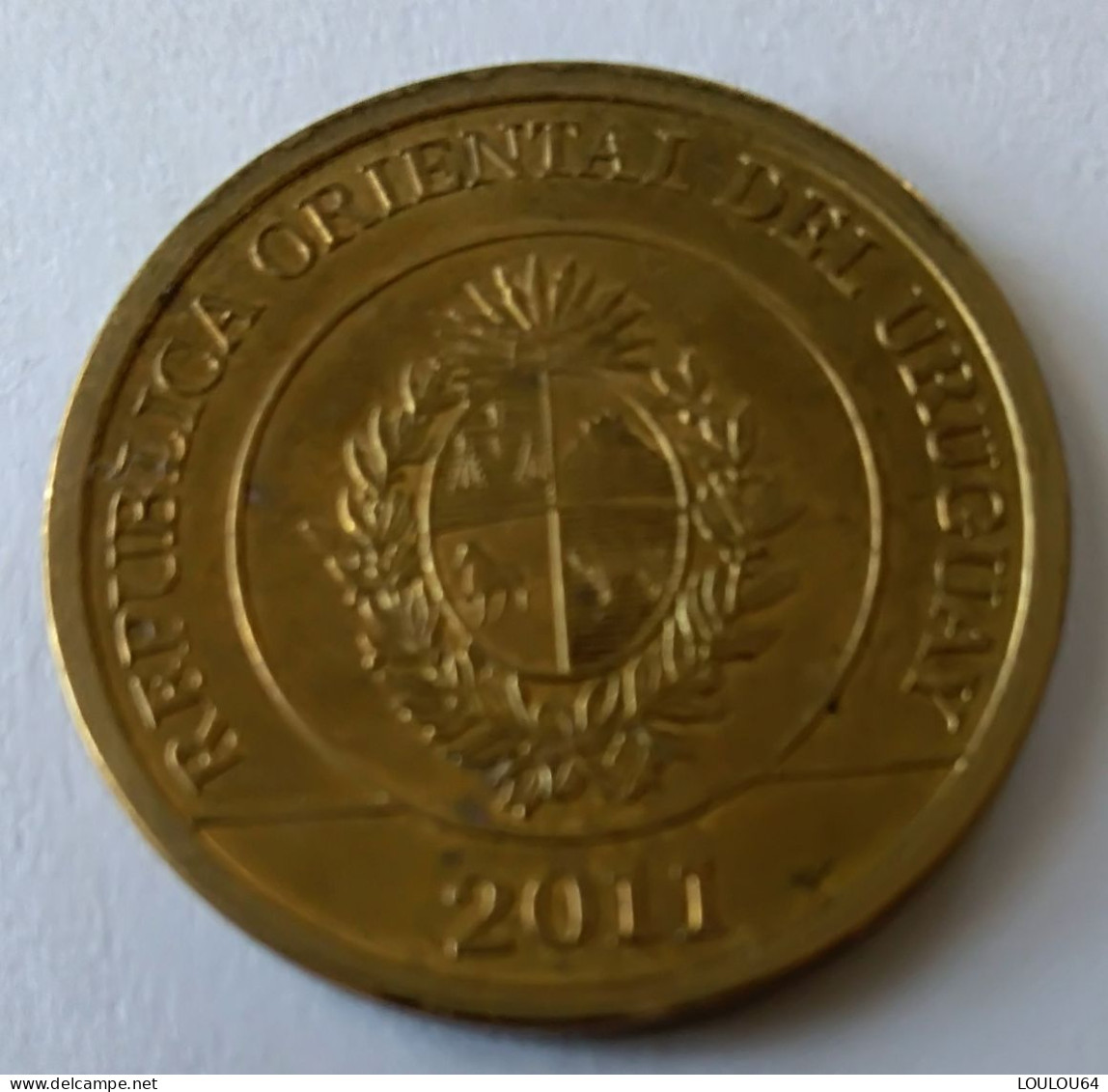 2 Pesos 2011 - Carpincho - URUGUAY - - Uruguay